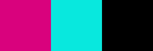 Magenta_VibrantTurquoise_Black