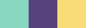 PearlAqua_CyberGrape_DaisyYellow