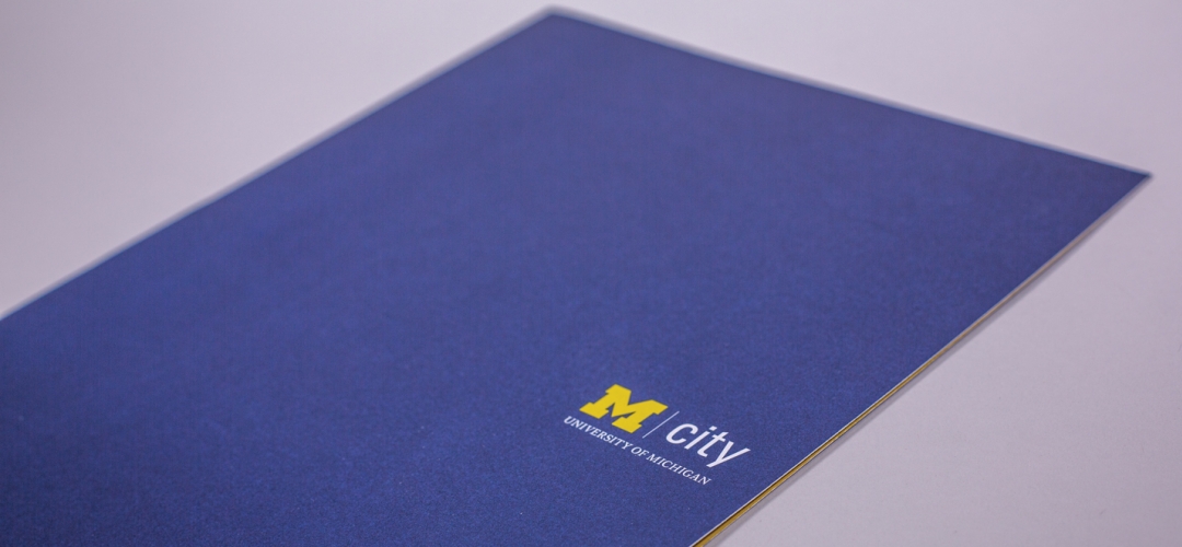 University of Michigan Pocket Folder