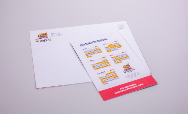 Toledo Mud Hens Group Experiences Mailer