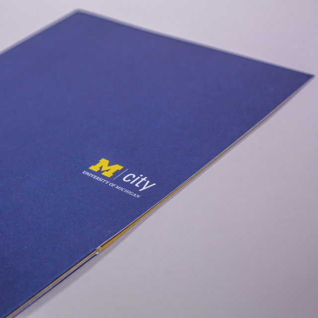 University of Michigan Pocket Folder