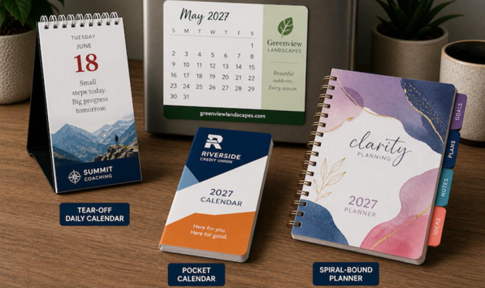 7 Creative Custom Calendar Printing Ideas